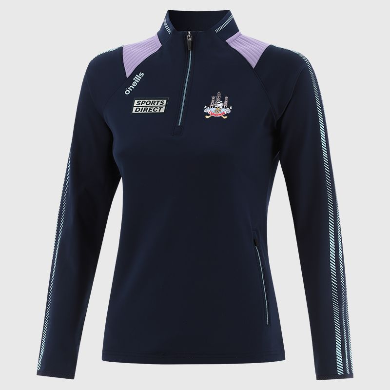 Navy Cork GAA Women's Dynamo Brushed Half Zip by O’Neills.