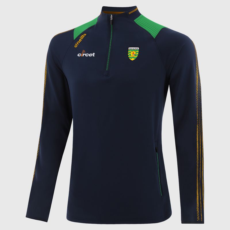 Navy Donegal GAA Men's Dynamo Brushed Half Zip by O’Neills.
