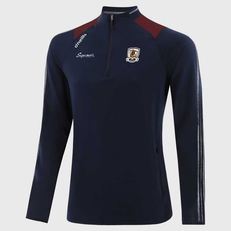 Marine Galway GAA Men's Dynamo Brushed Half Zip by O’Neills.