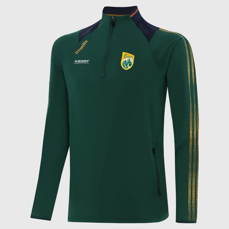 Bottle Kerry GAA Men's Dynamo Brushed Half Zip by O’Neills.