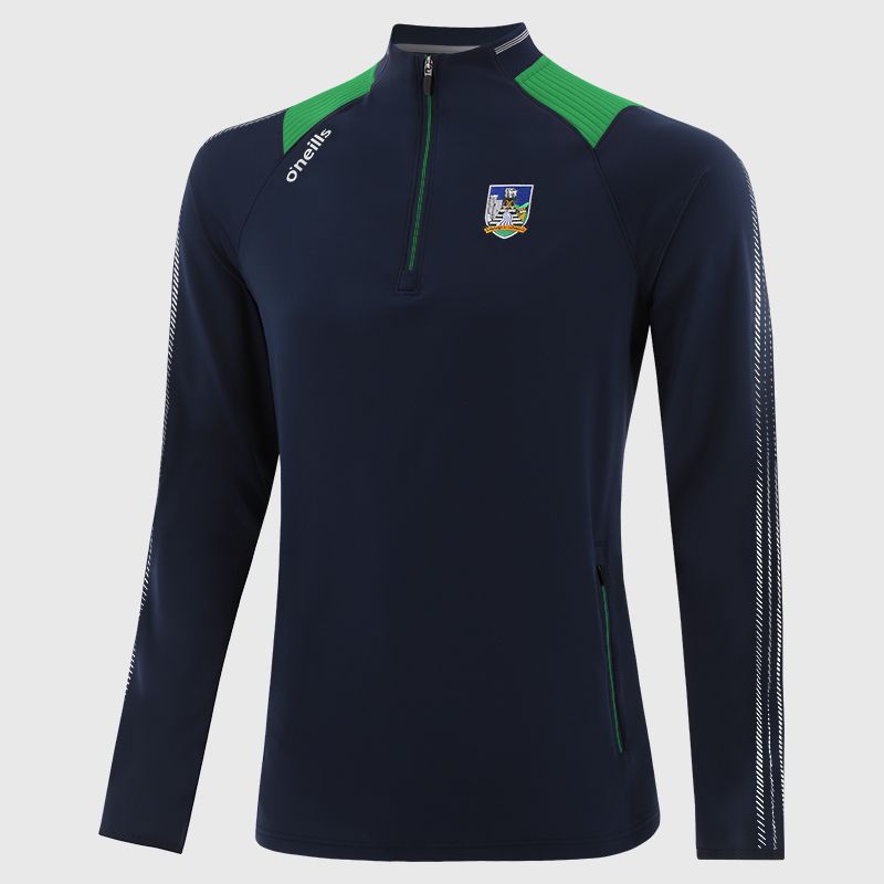 Marine Limerick GAA Men's Dynamo Brushed Half Zip by O’Neills.