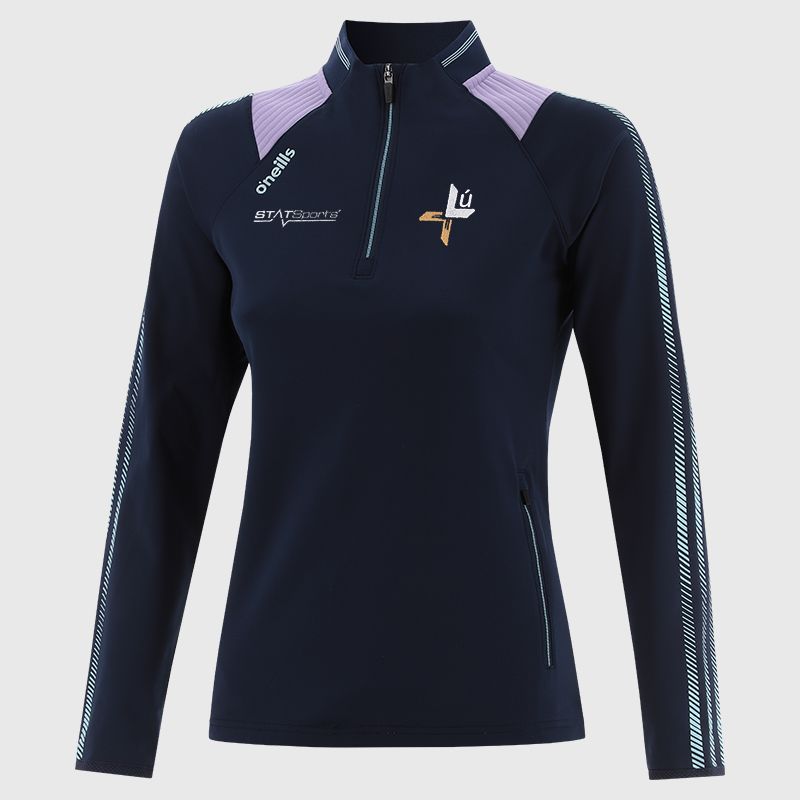 Navy Louth GAA Women's Dynamo Half Zip Top by O'Neills.