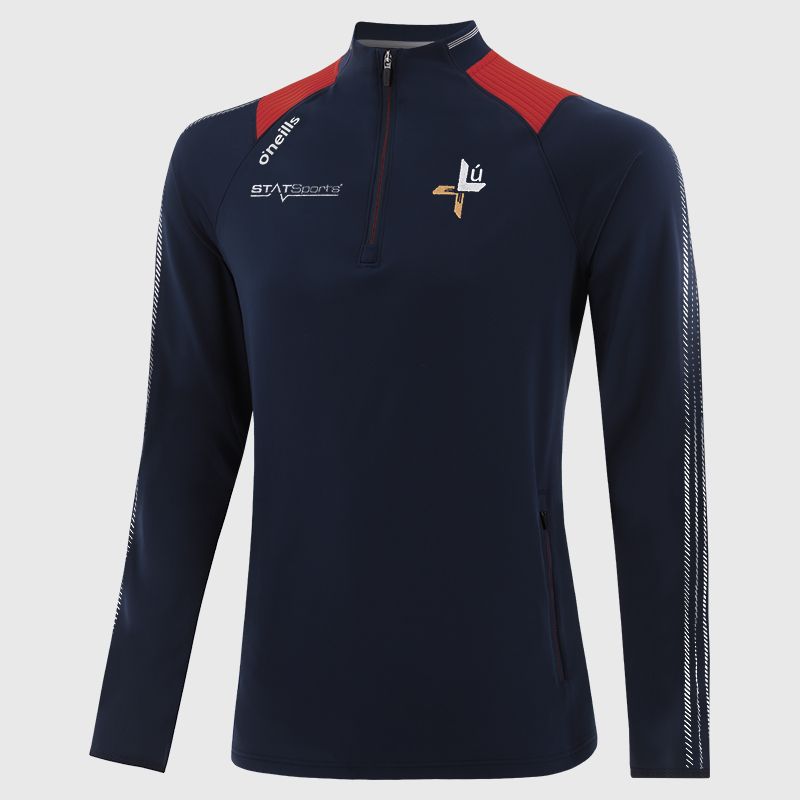 Marine Louth GAA Kids' Dynamo Brushed Half Zip by O’Neills.