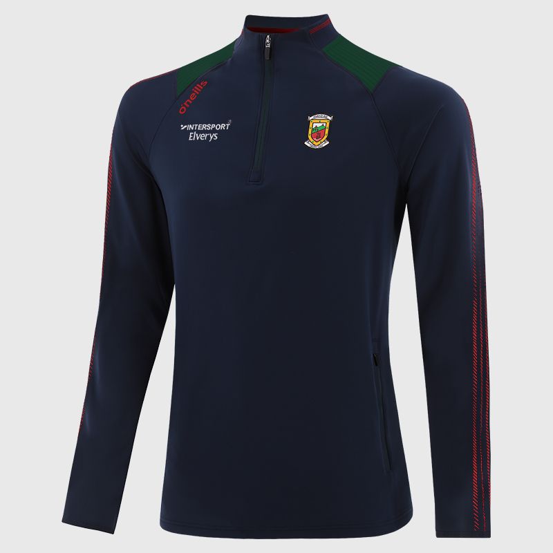 Marine Mayo GAA Men's Dynamo Brushed Half Zip by O’Neills.
