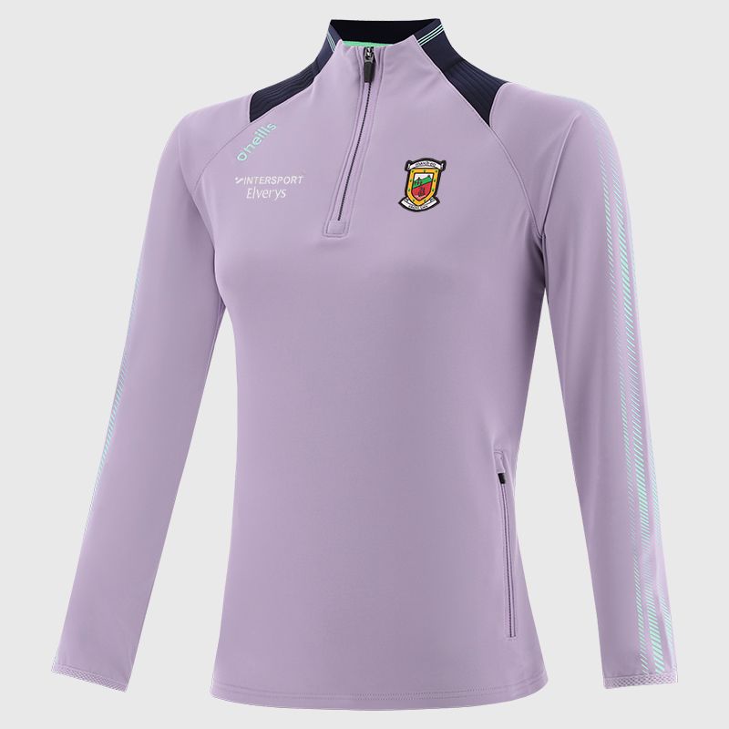 Purple Mayo GAA Women's Dynamo Brushed Half Zip by O’Neills.