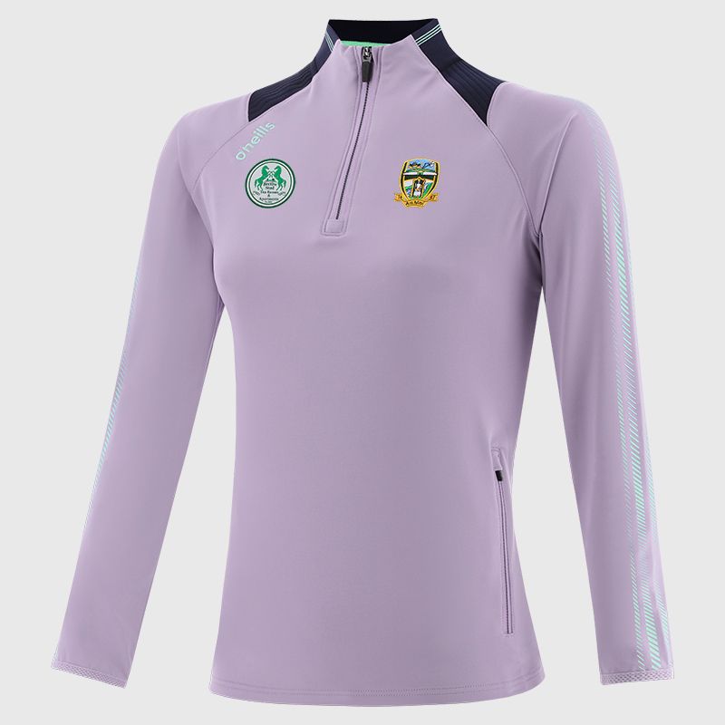 Purple Meath GAA Women's Dynamo Brushed Half Zip by O’Neills.