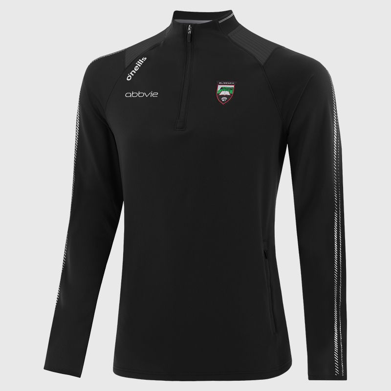 Black Sligo GAA Men's Dynamo Brushed Half Zip by O’Neills.