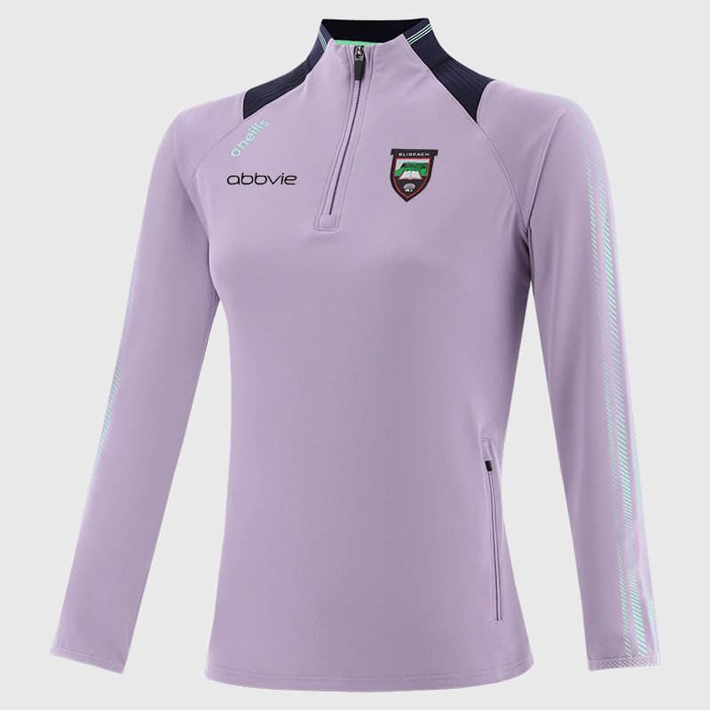 Purple Sligo GAA Women's Dynamo Brushed Half Zip by O’Neills.