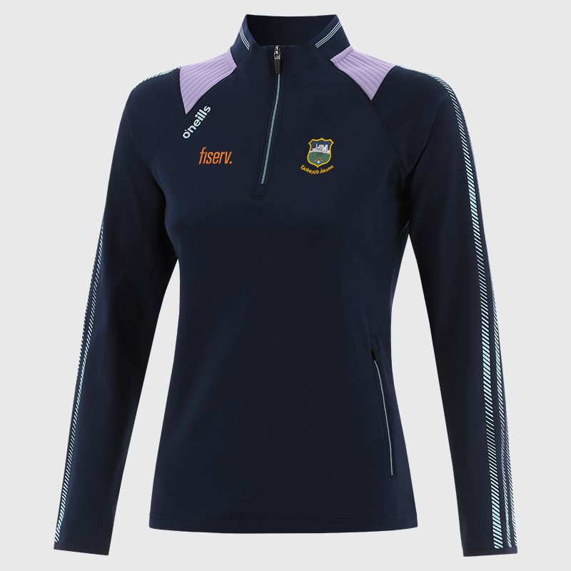 Tipperary GAA Women's Dynamo Brushed Half Zip Top by O'Neills.
