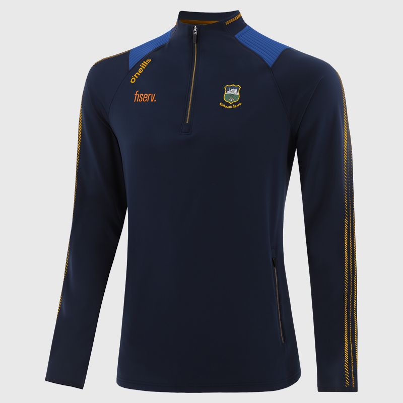 Tipperary GAA Men's Dynamo Brushed Half Zip Top by O'Neills.