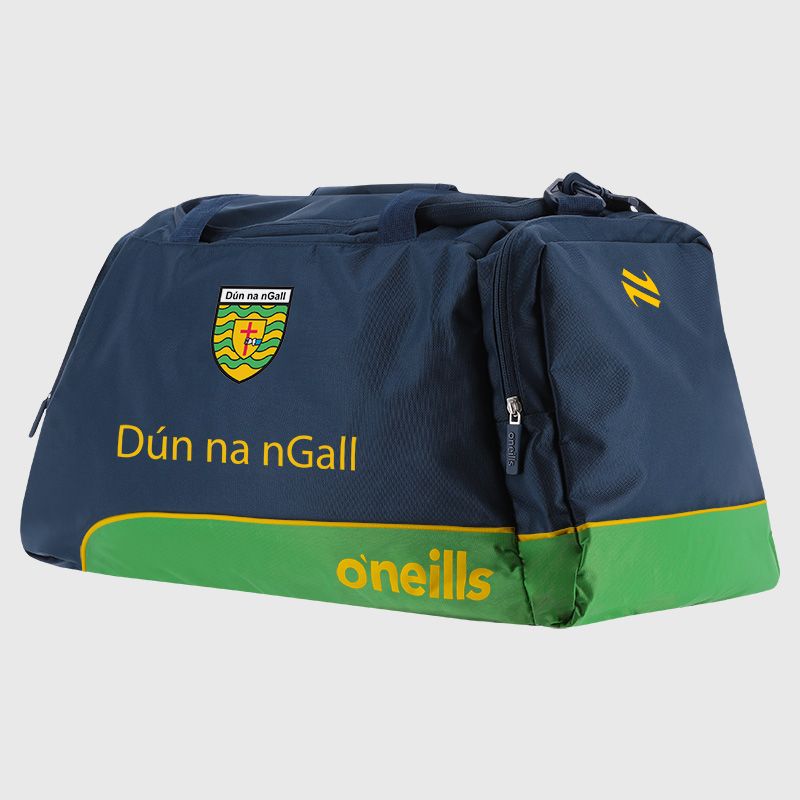 O'Neills Donegal GAA Dynamo Holdall Bag Marine / Green / Amber