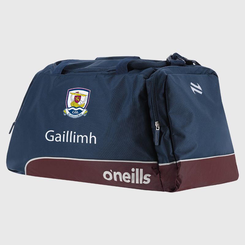 O'Neills Galway GAA Dynamo Holdall Bag Marine / Maroon / White