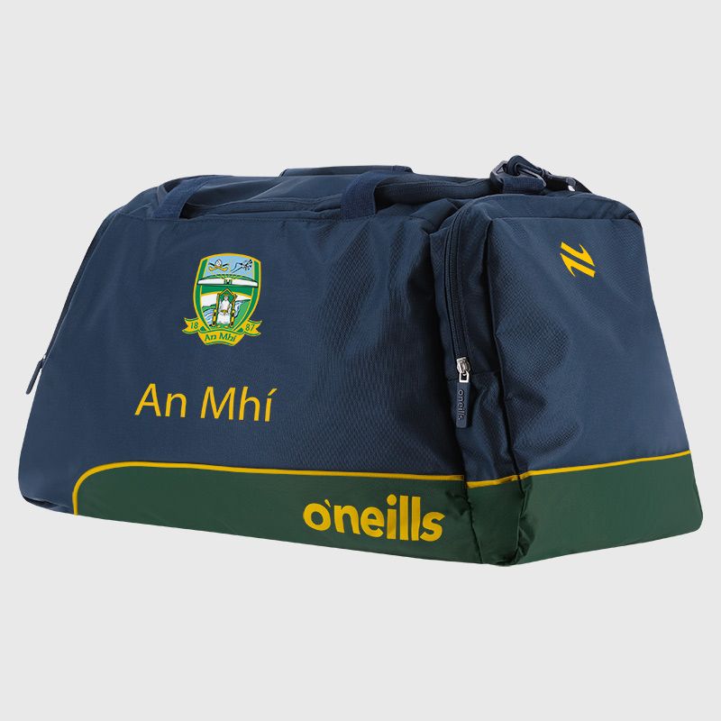 O'Neills Meath GAA Dynamo Holdall Bag Marine / Bottle / Amber