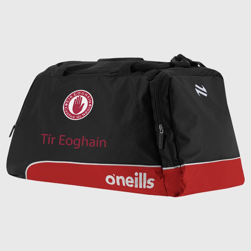 O'Neills Tyrone GAA Dynamo Holdall Bag Black / Red