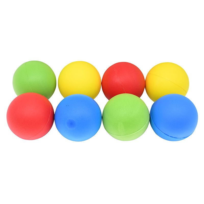 Pack of 8 multi coloured foam balls from O'Neills