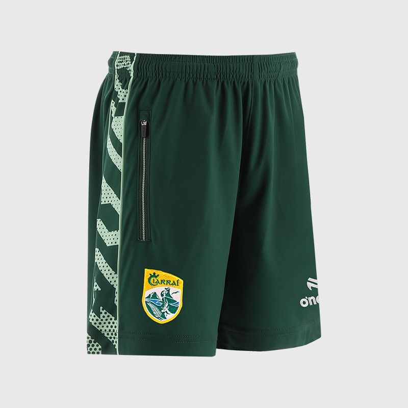 Bottle Kerry GAA Kids' Electro Shorts From O'Neills