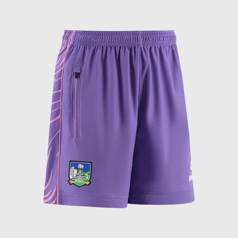 Purple Limerick GAA Kids' Electro Training Shorts from O’Neills