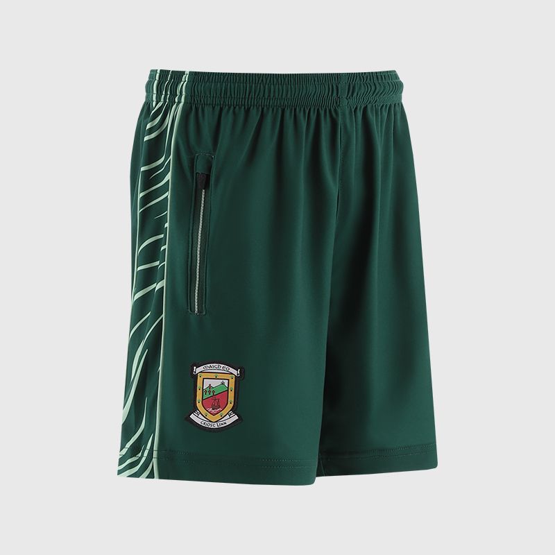 Green Mayo GAA Kids' Electro Training Shorts from O’Neills