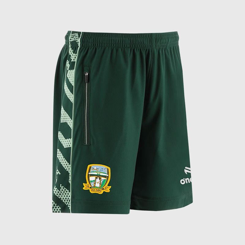 Bottle Meath GAA Kids' Electro Training Shorts from O’Neills