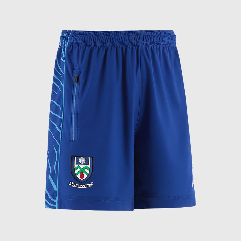 Blue Monaghan GAA Kids' Electro Training Shorts from O’Neills