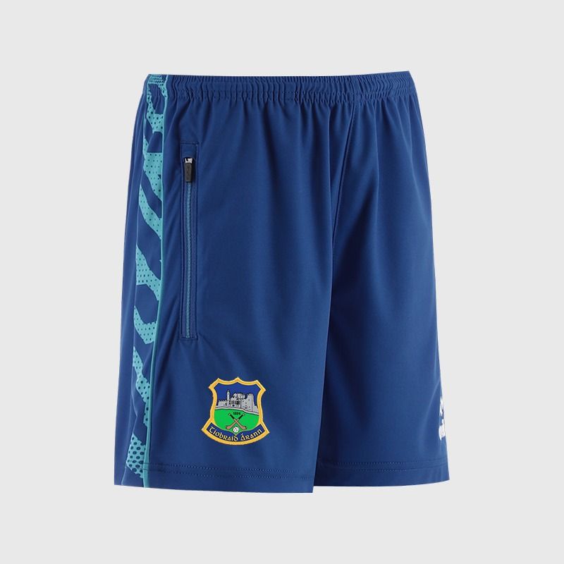 Royal Tipperary GAA Kids' Electro Training Shorts from O’Neills