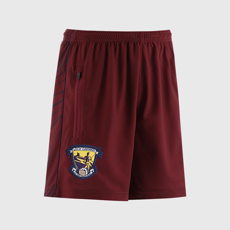 Red Wexford GAA Kids' Electro Training Shorts from O’Neills