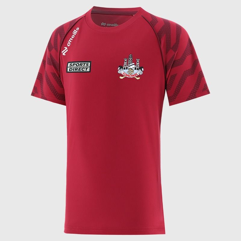 Red Cork GAA Kids' Electro T-Shirt from O'Neills