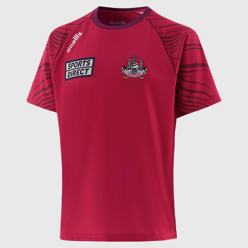 Red Cork GAA Kids' Electro T-Shirt from O'Neills