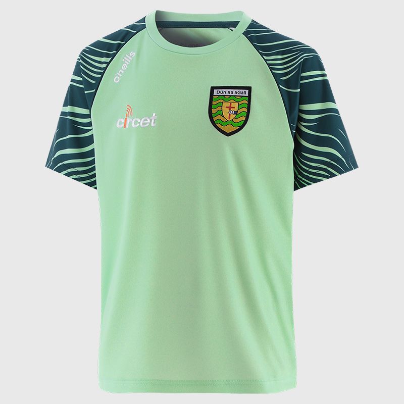 Green Donegal GAA Kids’ Electro T-Shirt from O’Neills 