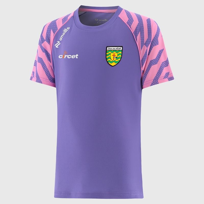 Purple Donegal GAA Kids’ Electro T-Shirt from O’Neills