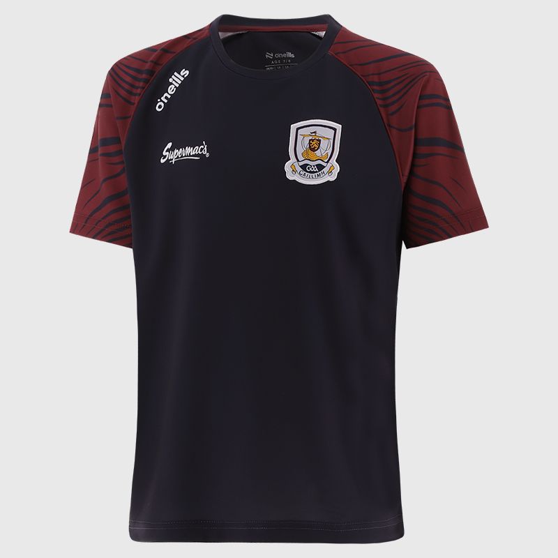 Navy Galway GAA Kids’ Electro T-Shirt from O’Neills 