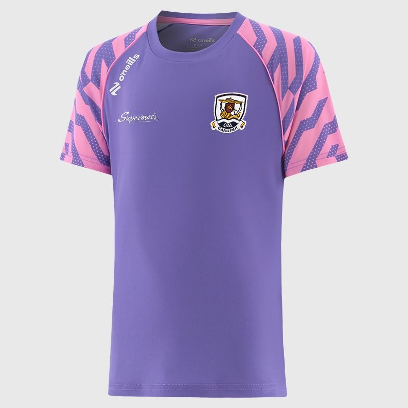Purple Galway GAA Kids' Electro T-Shirt from O'Neills