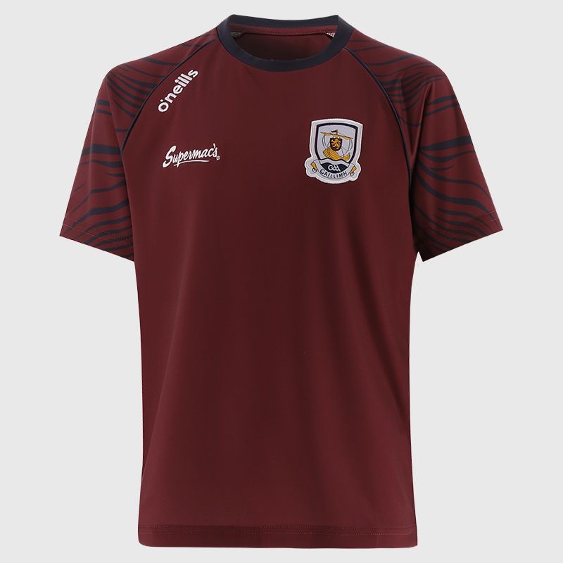 Red Galway GAA Kids’ Electro T-Shirt from O’Neills 