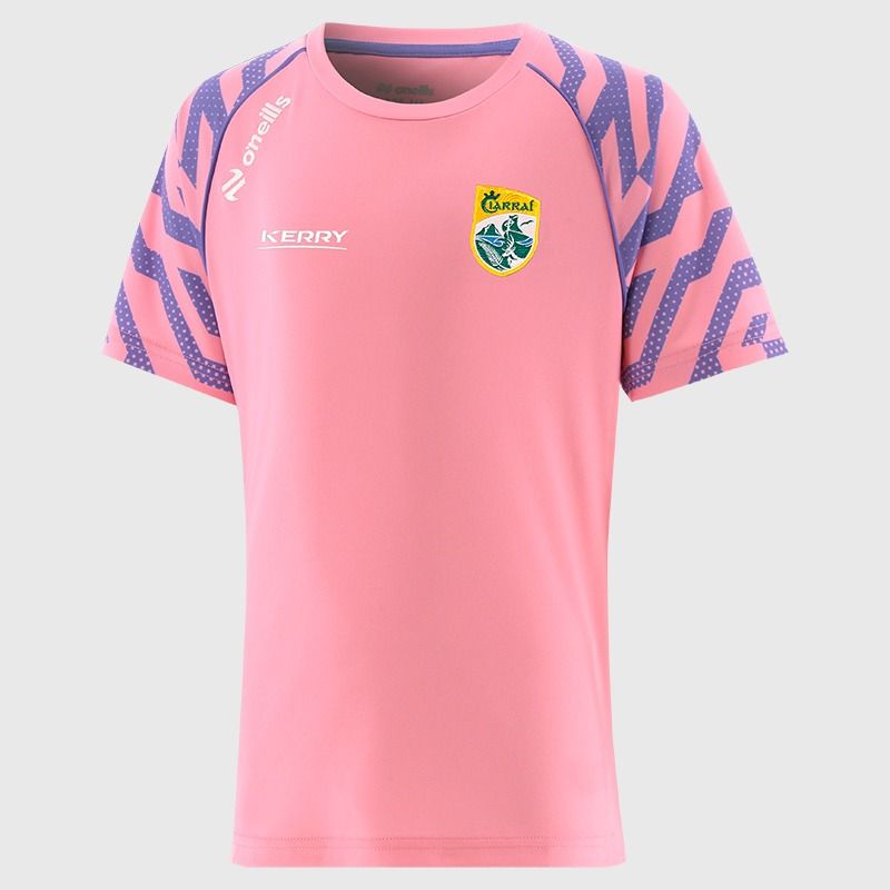 Pink Kerry GAA Kids’ Electro T-Shirt from O’Neills