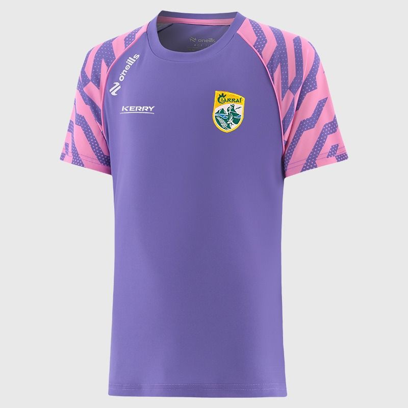 Purple Kerry GAA Kids’ Electro T-Shirt from O’Neills