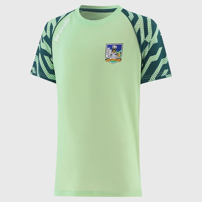 Green Limerick GAA Kids' Electro T-Shirt from O'Neills