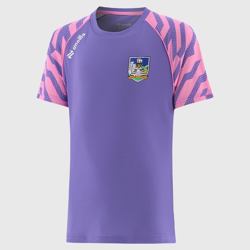 Purple Limerick GAA Kids' Electro T-Shirt from O'Neills