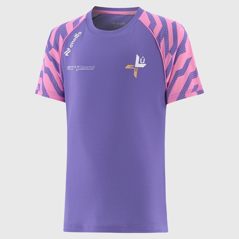 Purple Louth GAA Kids' Electro T-Shirt from O'Neills
