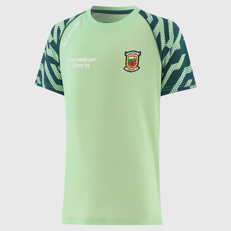 Green Mayo GAA Kids' Electro T-Shirt from O'Neills