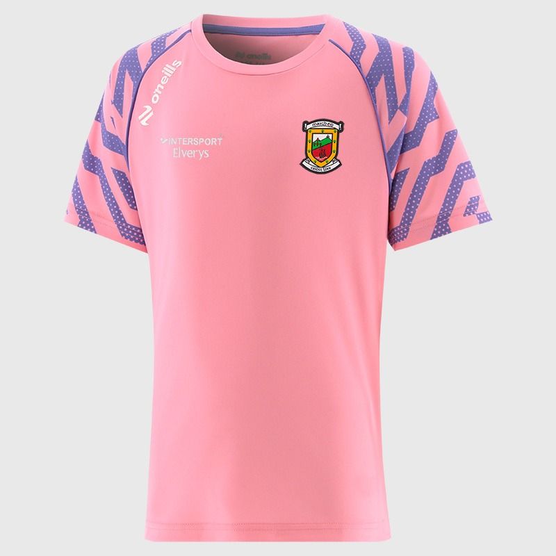 Pink Mayo GAA Kids’ Electro T-Shirt from O’Neills 