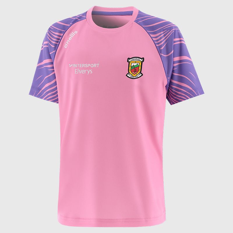 Pink Mayo GAA Kids’ Electro T-Shirt from O’Neills 