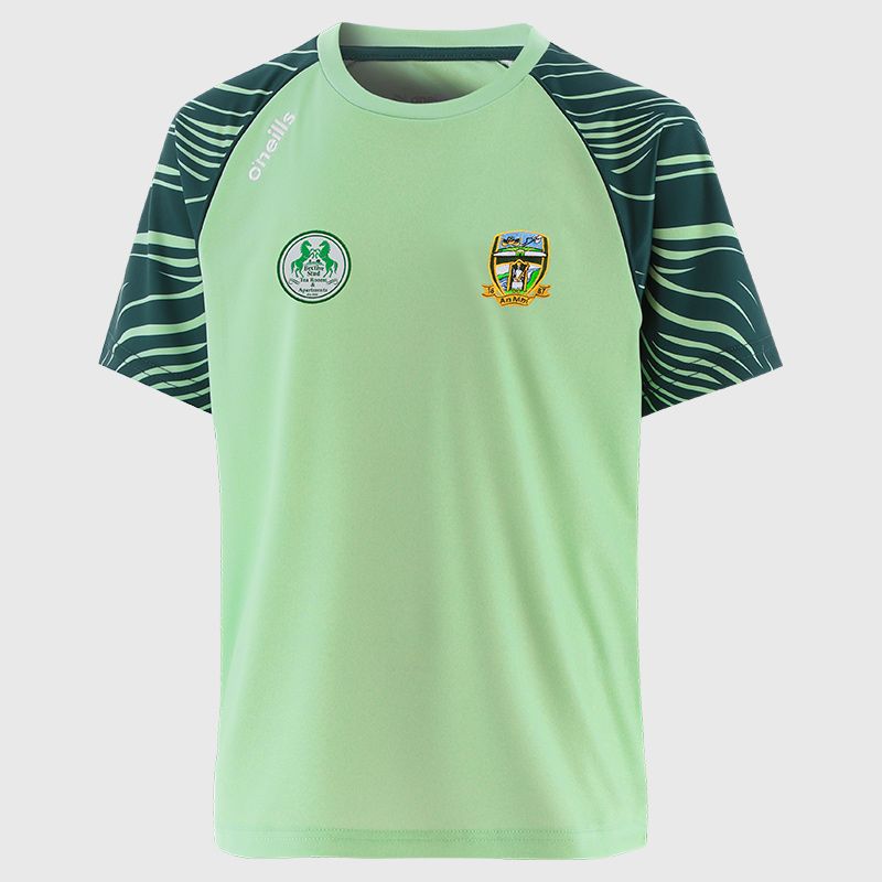 Green Meath GAA Kids’ Electro T-Shirt from O’Neills 