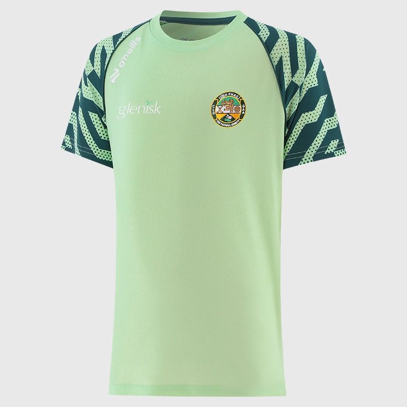 Green Offaly GAA Kids' Electro T-Shirt from O'Neills