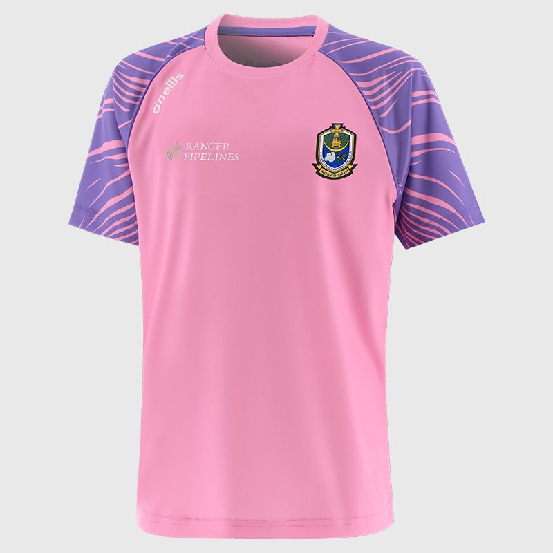 Pink Roscommon GAA Kids’ Electro T-Shirt from O’Neills 