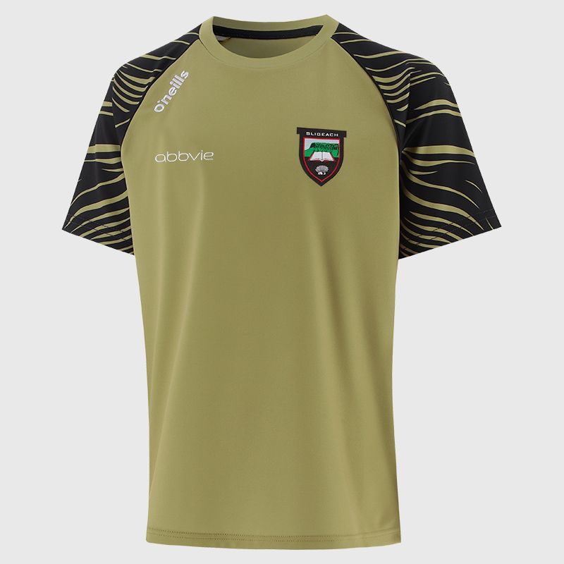 Gold Sligo GAA Kids' Electro T-Shirt from O'Neills