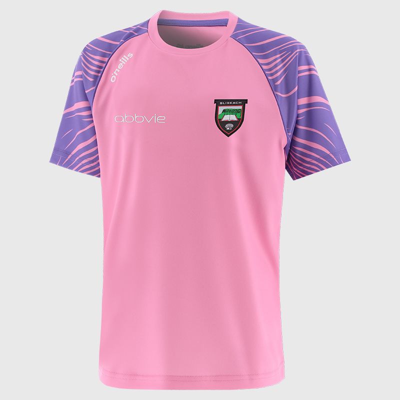 Pink Sligo GAA Kids’ Electro T-Shirt from O’Neills 