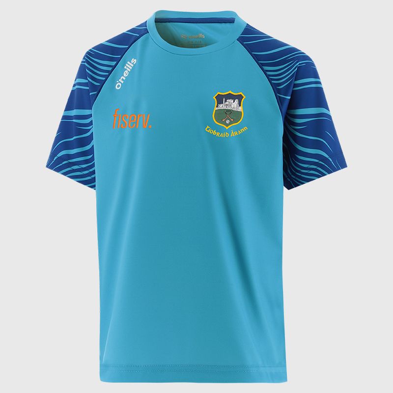 Blue Tipperary GAA Kids’ Electro T-Shirt from O’Neills 