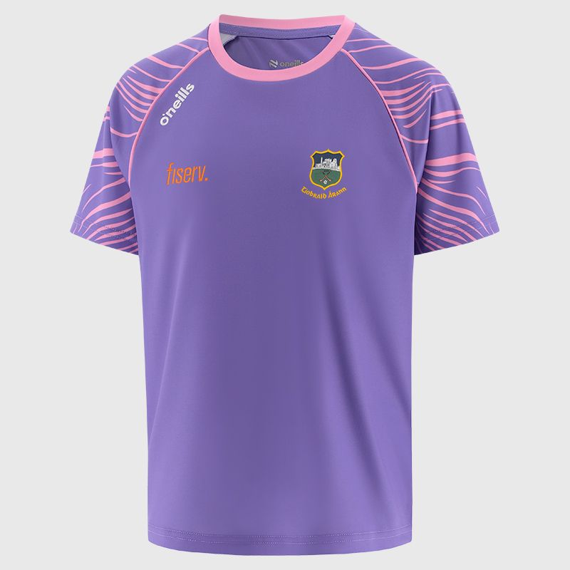 Purple Tipperary GAA Kids’ Electro T-Shirt from O’Neills 