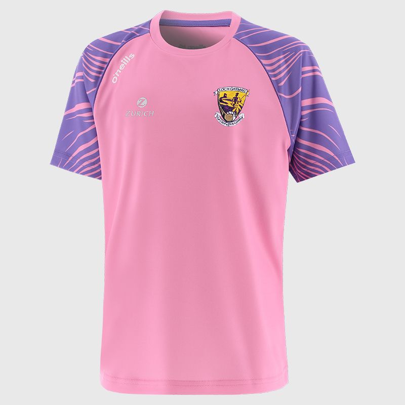 Pink Wexford GAA Kids’ Electro T-Shirt from O’Neills 
