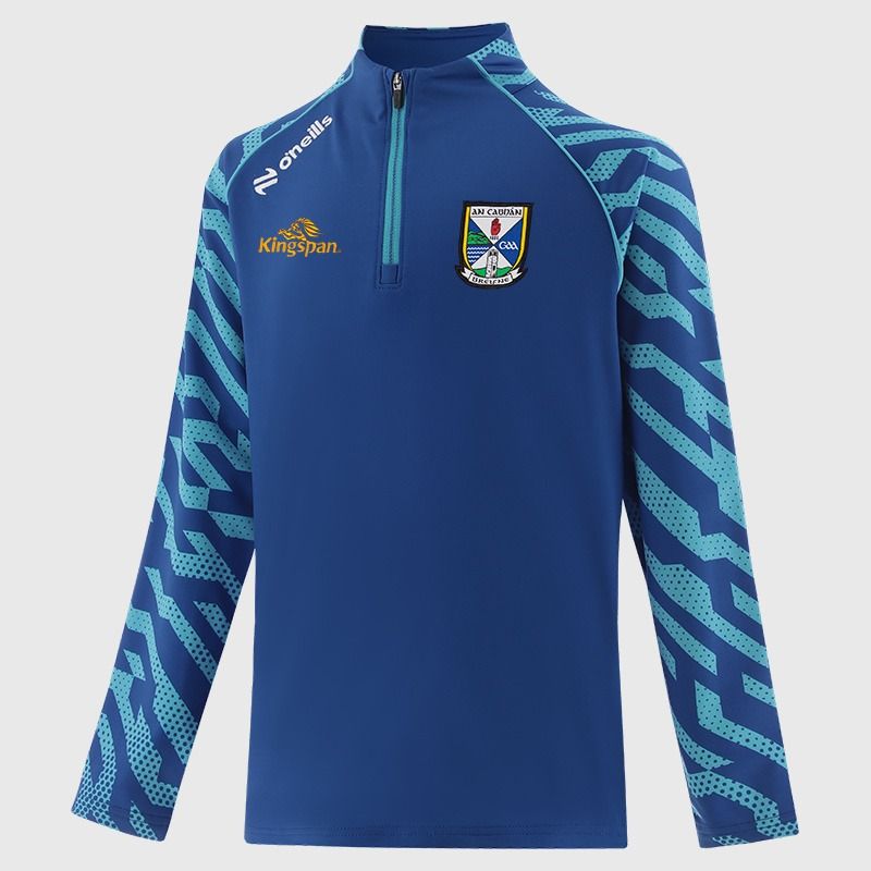 Royal Cavan GAA Kids' Electro Half Zip Top From O'Neills